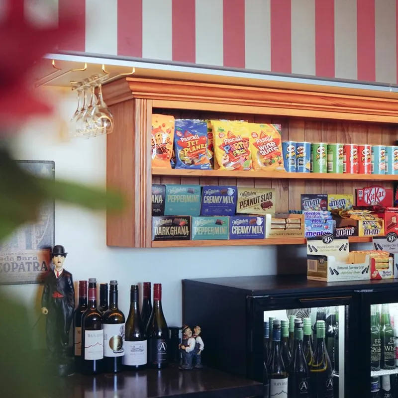 The candy bar at Academy Gold Cinema